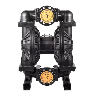 แป๊มปั๊มอัลลูมิเนียมสกัดลอกแบบปนูมาติกแบบสองแหลม 3 นิ้ว สําหรับการบําบัดน้ําเสียและการชลประทาน