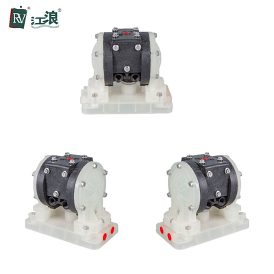 1/4" PVDF ไดอะแฟรมปั๊มสำหรับกรดทนสารเคมี Mini