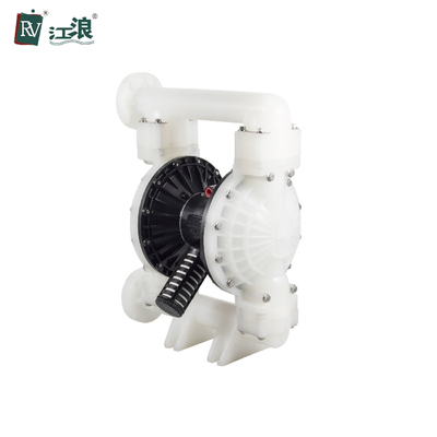 1 1/2 &quot;พลาสติก PTFE ปั๊มไดอะแฟรมอากาศดำเนินการสำหรับอุตสาหกรรมตัวทำละลายเคมี