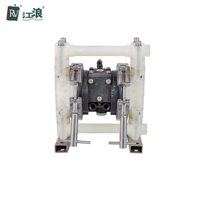 3/8 '' โพรพิลีนนิวเมติกไดอะแฟรมปั๊มดูดยกสูง PVDF Body