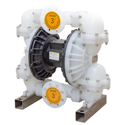 AC220V/DC24V ปั๊มแผ่นผนังปนูเมติก ความหนาแน่นของเหลว ≤1200kg/M3 อลูมิเนียม