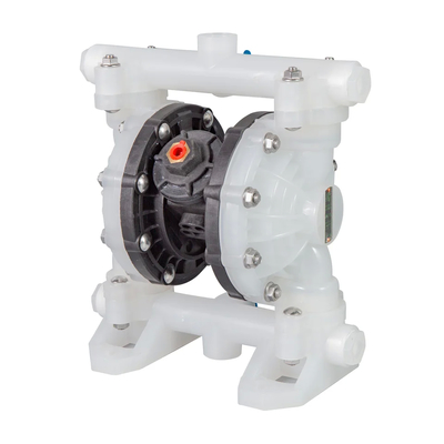 ความดันสูงสุด 100 PSI ปั๊มแผ่นผ่าสองแบบขับเคลื่อนด้วยอากาศ - โครงสร้างพอลิโปรพีเลน