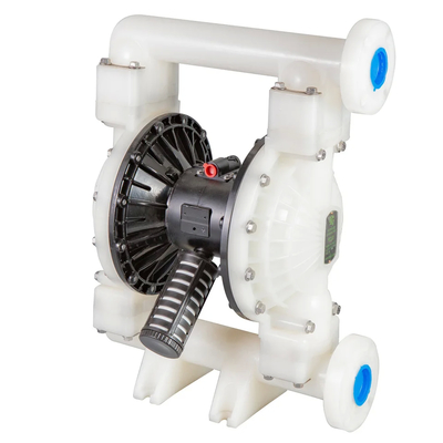 ปั๊มปั่น PTFE ผ่าตัดอากาศที่ทํางานสูงถึง 120 ° F กับส่วนที่ชื้นจากพอลิโพรพีเลน
