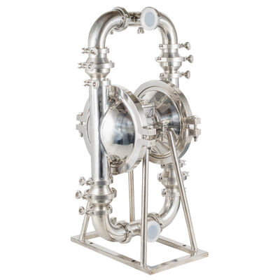 ปั๊มไดอะแฟรมลมแบบคู่เกรดอาหาร ขนาด 2 นิ้ว พร้อมใบรับรองอาหาร