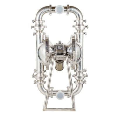 ปั๊มระบายน้ําระดับอาหารจากเหล็กไร้ขัด SS304 สุขภาพดี ปั๊มระบายน้ําระบายน้ําคู่ 350L / M สําหรับการถ่ายทอดของเหลวอย่างมีประสิทธิภาพ