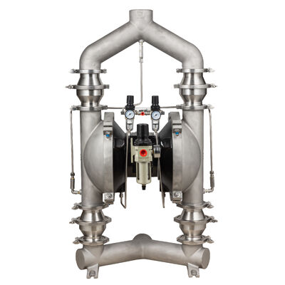 ปั๊มปู๊ดปนิวเมติกแบบใหม่ที่มีแผ่น PTFE และอัตราการไหล 150gpm สําหรับการใช้งานในอุตสาหกรรม