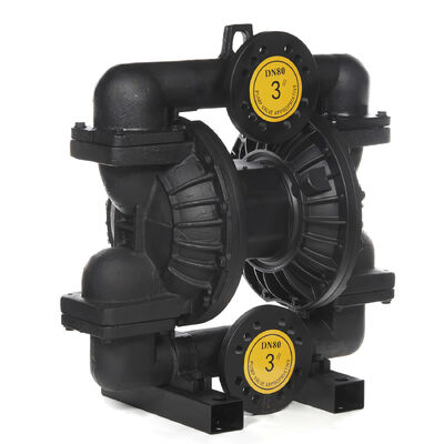 ปั๊มไดอะแฟรมเหล็กหล่อเหนียวขนาด 3 นิ้ว แรงดันสูงสุด 120 psi สำหรับงานอุตสาหกรรม