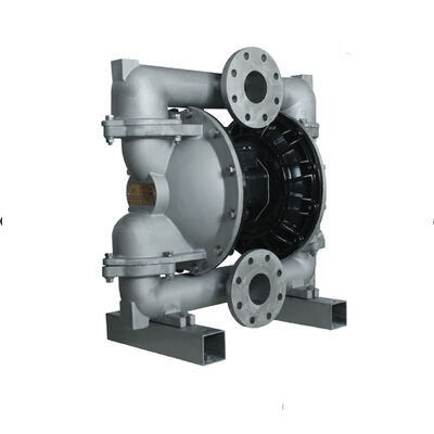 ปั๊มไดอะแฟรม PTFE 120psi สำหรับจัดการอนุภาคของแข็ง ปั๊มไดอะแฟรมแบบลม