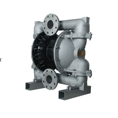 ปั๊มไดอะแฟรม PTFE 120psi สำหรับจัดการอนุภาคของแข็ง ปั๊มไดอะแฟรมแบบลม
