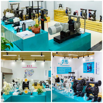 ปั๊มแผ่นฉากอัลลูมิเนียมที่ทํางานด้วยอากาศที่มีอัตราการไหลของ 57L/M สําหรับการบําบัดน้ํา