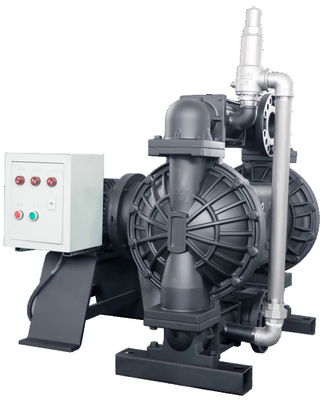 ปั๊มไดอะแฟรมขับเคลื่อนด้วยเครื่องยนต์พร้อมมอเตอร์ระเบิด 3" Big Flow DN80