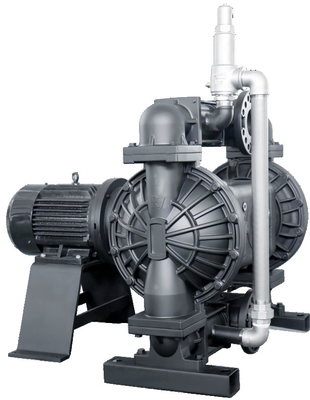ปั๊มไดอะแฟรมขับเคลื่อนด้วยเครื่องยนต์พร้อมมอเตอร์ระเบิด 3" Big Flow DN80