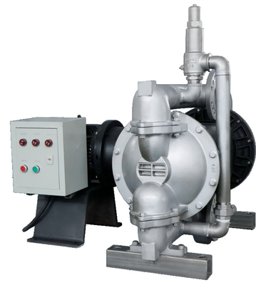 ปั๊มไดอะแฟรมขับเคลื่อนด้วยเครื่องยนต์พร้อมมอเตอร์ระเบิด 3" Big Flow DN80