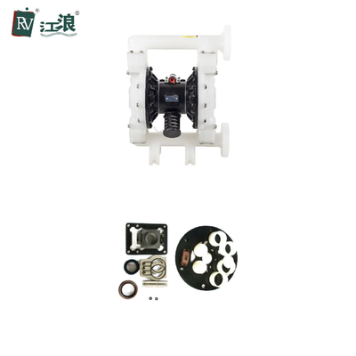 นิวเมติกเคมีไดอะแฟรมปั๊มแก๊สขับเคลื่อนโพรพิลีน 1-1 / 2 '' 340 Lpm