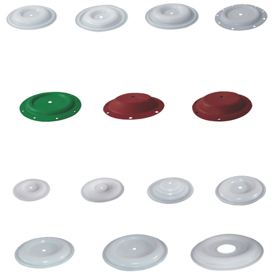 ชิ้นส่วนปั๊มไดอะแฟรมที่ใช้อากาศขนาด 3 นิ้ว Ball Ptfe Diaphragm Material