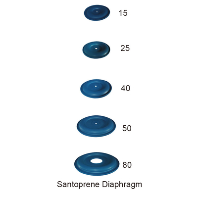 1.5&quot; Aodd ชิ้นส่วนปั๊ม Santoprene Membrane