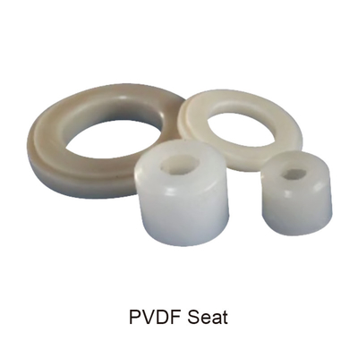 ผู้ผลิตชิ้นส่วนปั๊มไดอะแฟรม Aodd ขนาด 1/4 นิ้ว PVDF Ball Seat