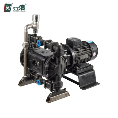 ปั๊มไดอะแฟรมมอเตอร์ 1 นิ้ว Slurry Transfer Pump ปลอกอลูมิเนียม