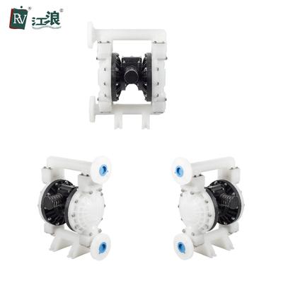 1.5 "สเปรย์ถังขยะไดอะแฟรมคู่ PVDF Kynoar สำหรับโรงงานเคมี